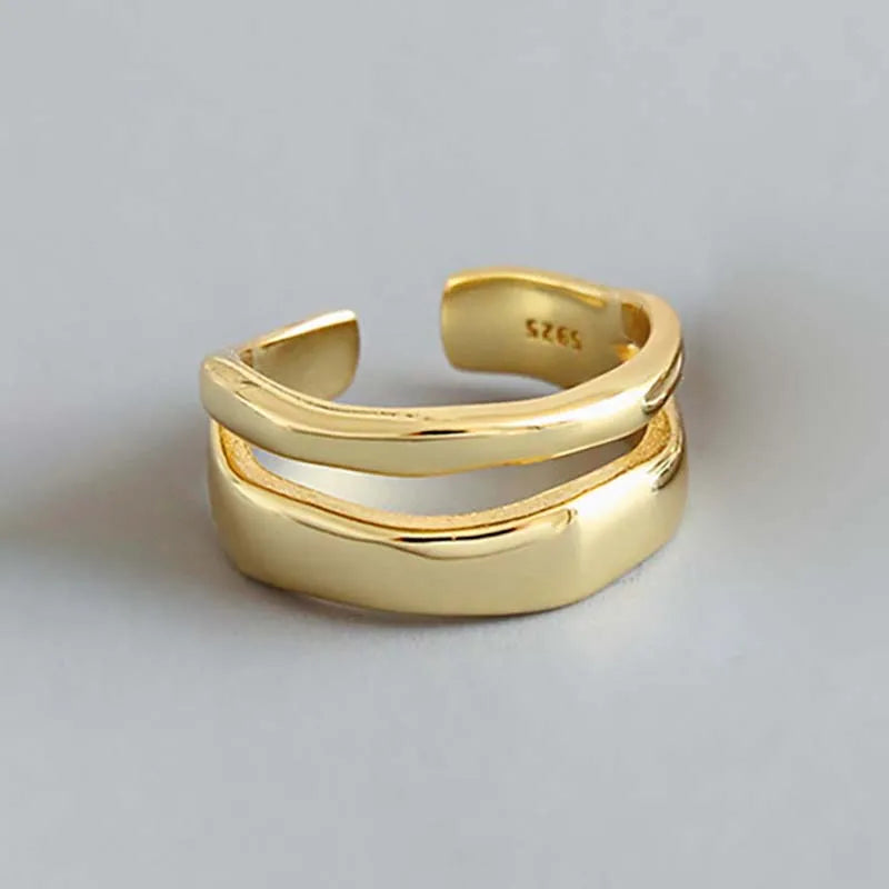Finger Double-layered Rings YUMIII