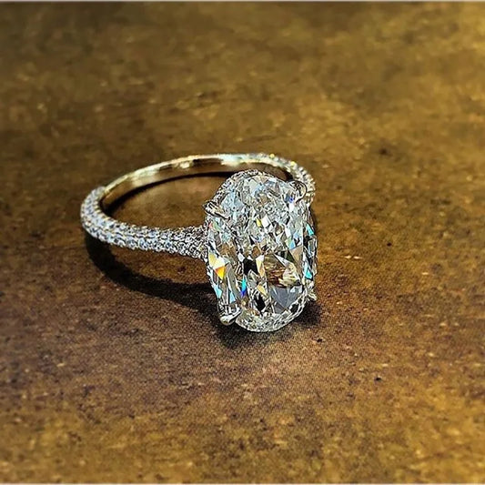 lab grown diamond ring by yumiii