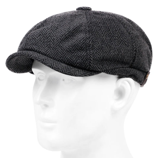 Herringbone Flat Caps