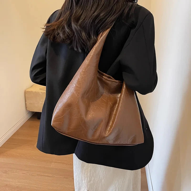 shoulder suede bag