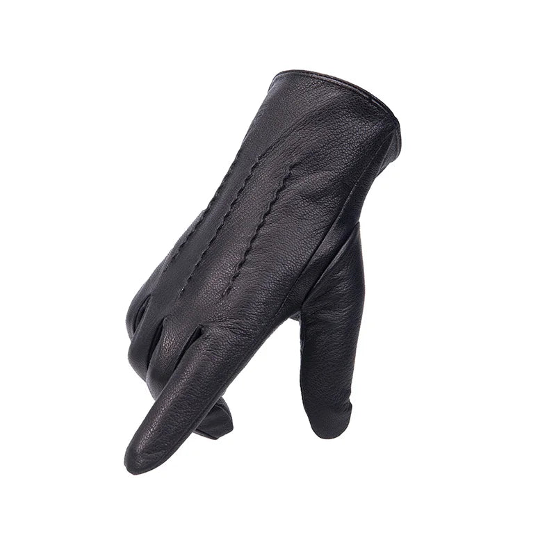 Mens leather gloves