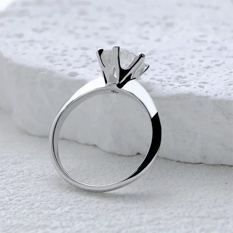 1.5 ct moissanite ring