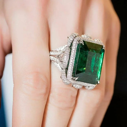 emerald cut ring
