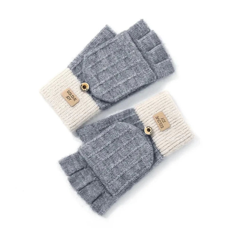 womens knitted gloves