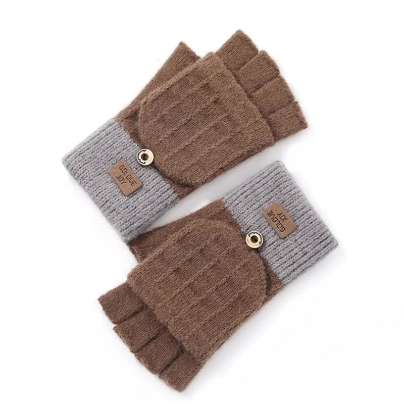 womens knitted gloves