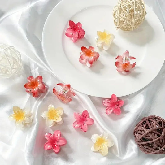Hair Flower Claws Clips