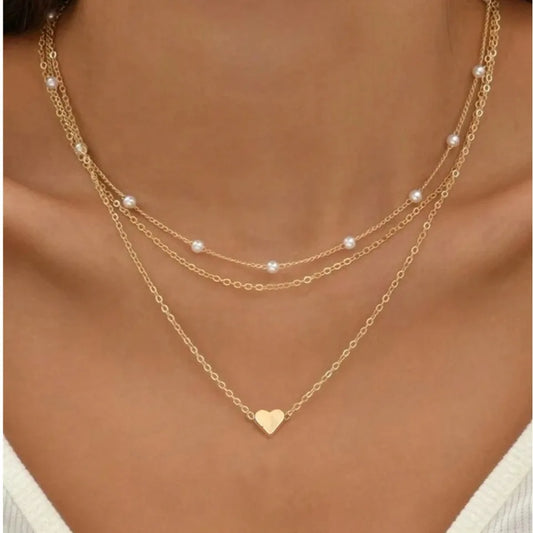 pearl necklace set