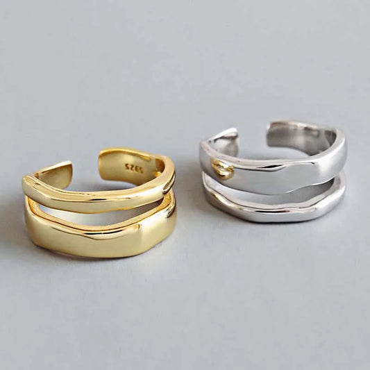 Finger Double-layered Rings YUMIII