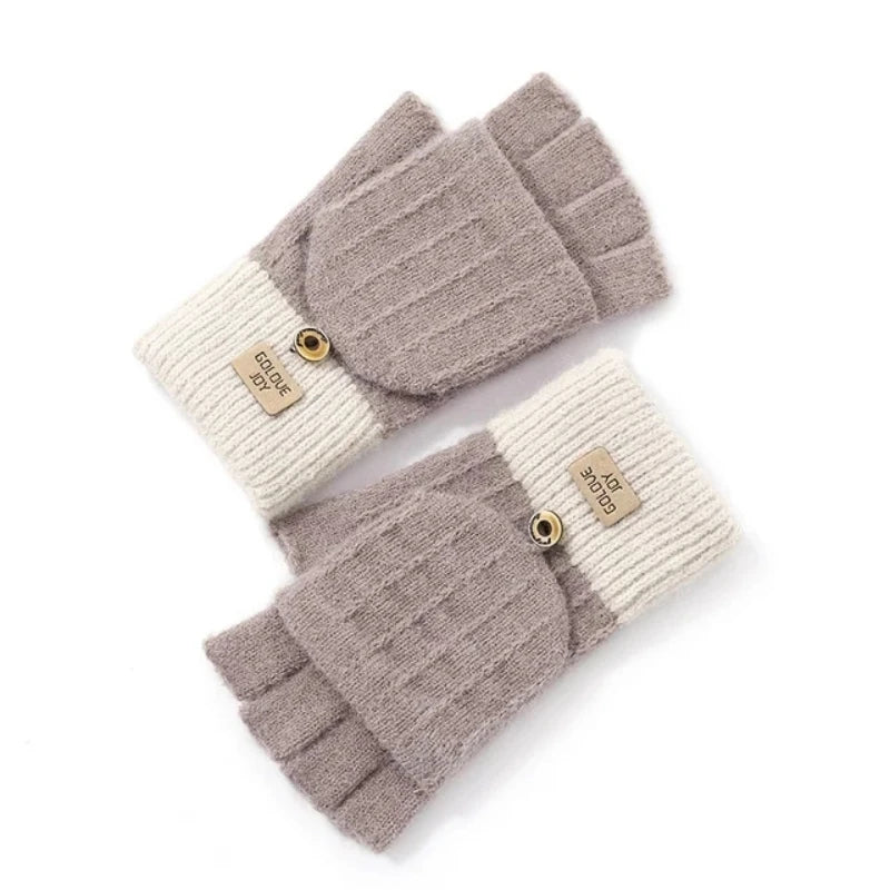 womens knitted gloves